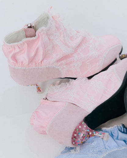 【AW26预购】Panty 短靴 / 粉色 / JFAW26SH01