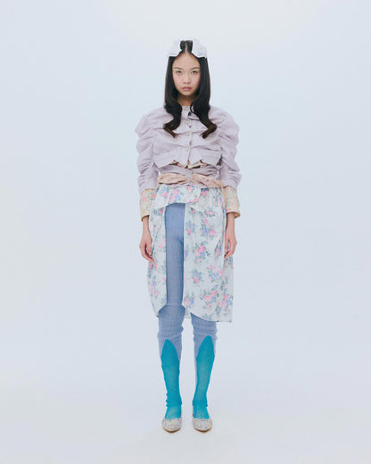 Skirt & Tights / Blue