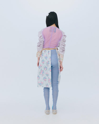 Skirt & Tights / Blue