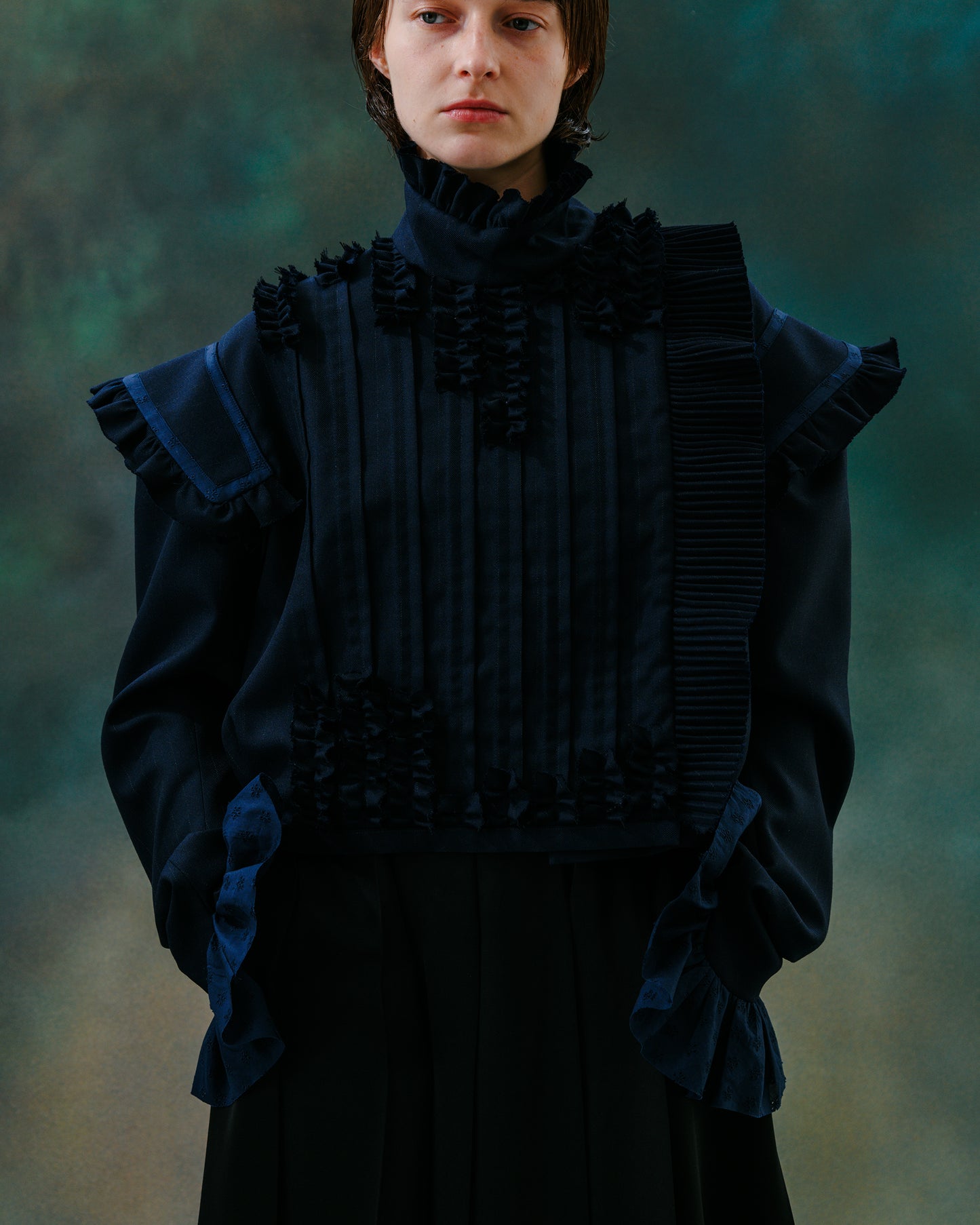 Frill Day Doublet / Navy