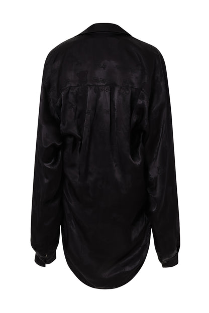 Jf Original Satin Blouse / Black