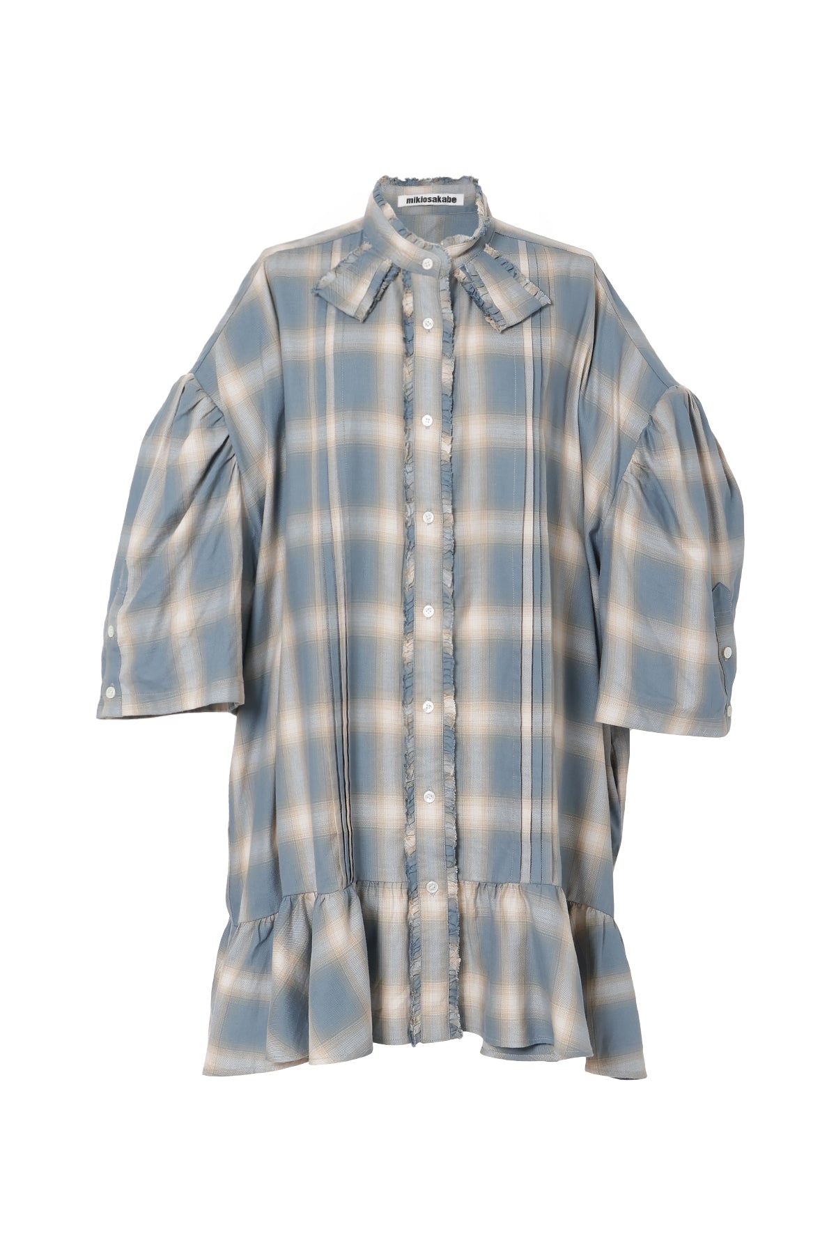 Day Dreaming Blouse Check / Blue