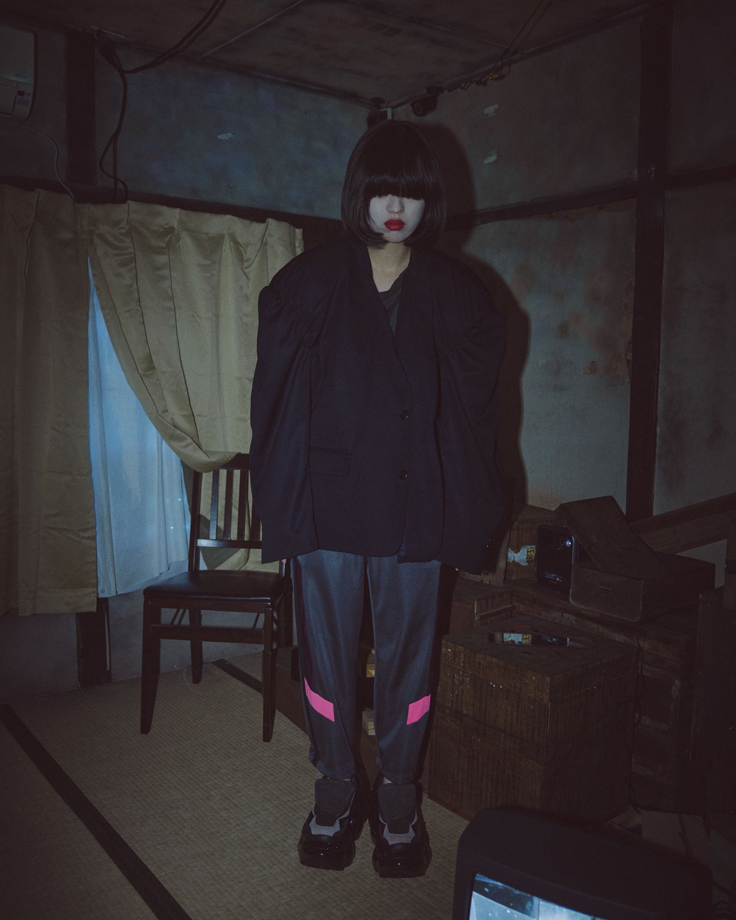 [AW26 Pre-order] High School Nerd Pants / Dark Gray / MSAW26P01