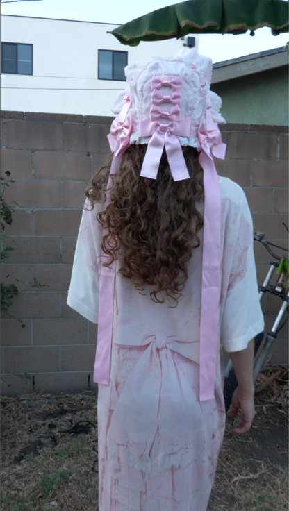 【SS27受注】Sweet Tiara Princess Dress Print / Pink / JFAPSS27T01