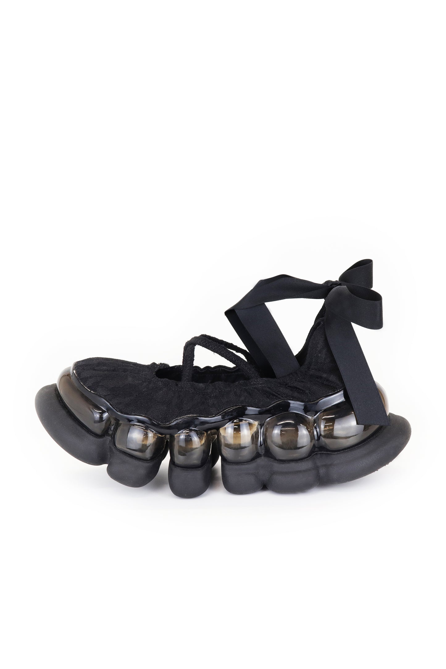 Jewelry Ark Lace Ballet Shoes Cloth Ribbon / Black