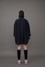 Little Flower Frill Blouse / Black
