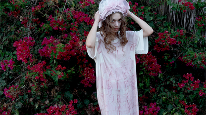 【SS27受注】Sweet Tiara Princess Dress Print / Pink / JFAPSS27T01