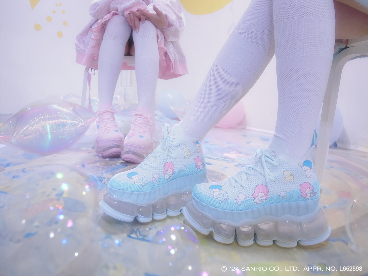 New “Jewelry” Shoes Tarte / Blue / Little Twin Stars x MIKIOSAKABE