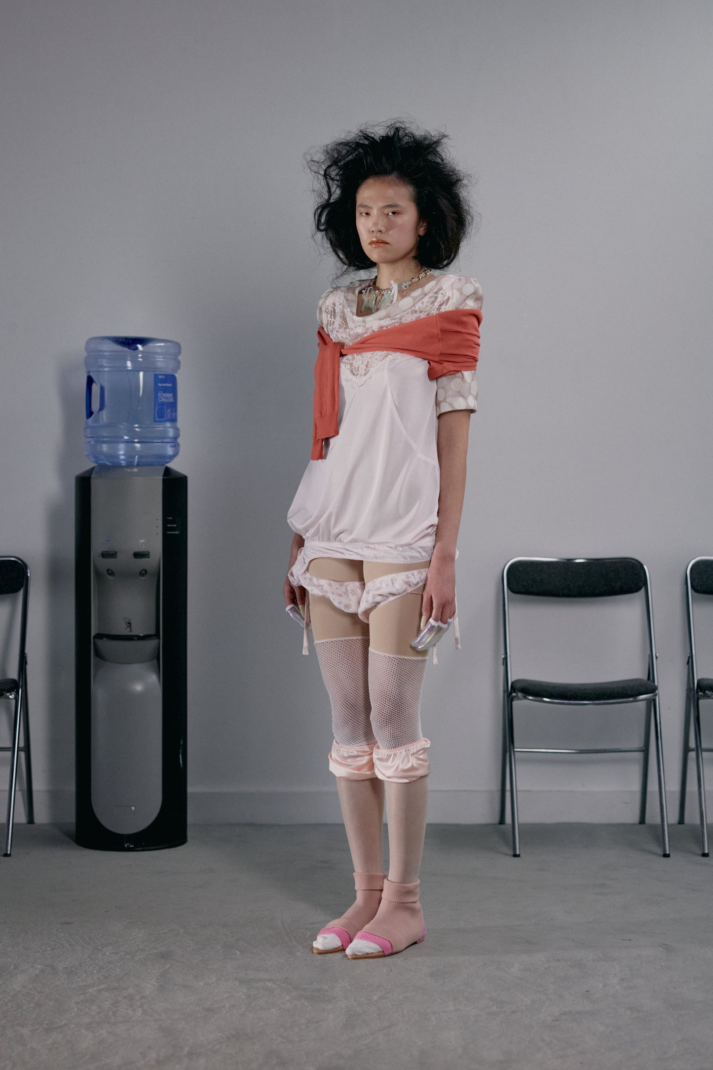 【SS26受注】Working Lady Dress / Pink / JFSS26D04