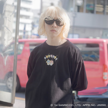 4XL Long T / Black / Little Twin Stars x MIKIOSAKABE