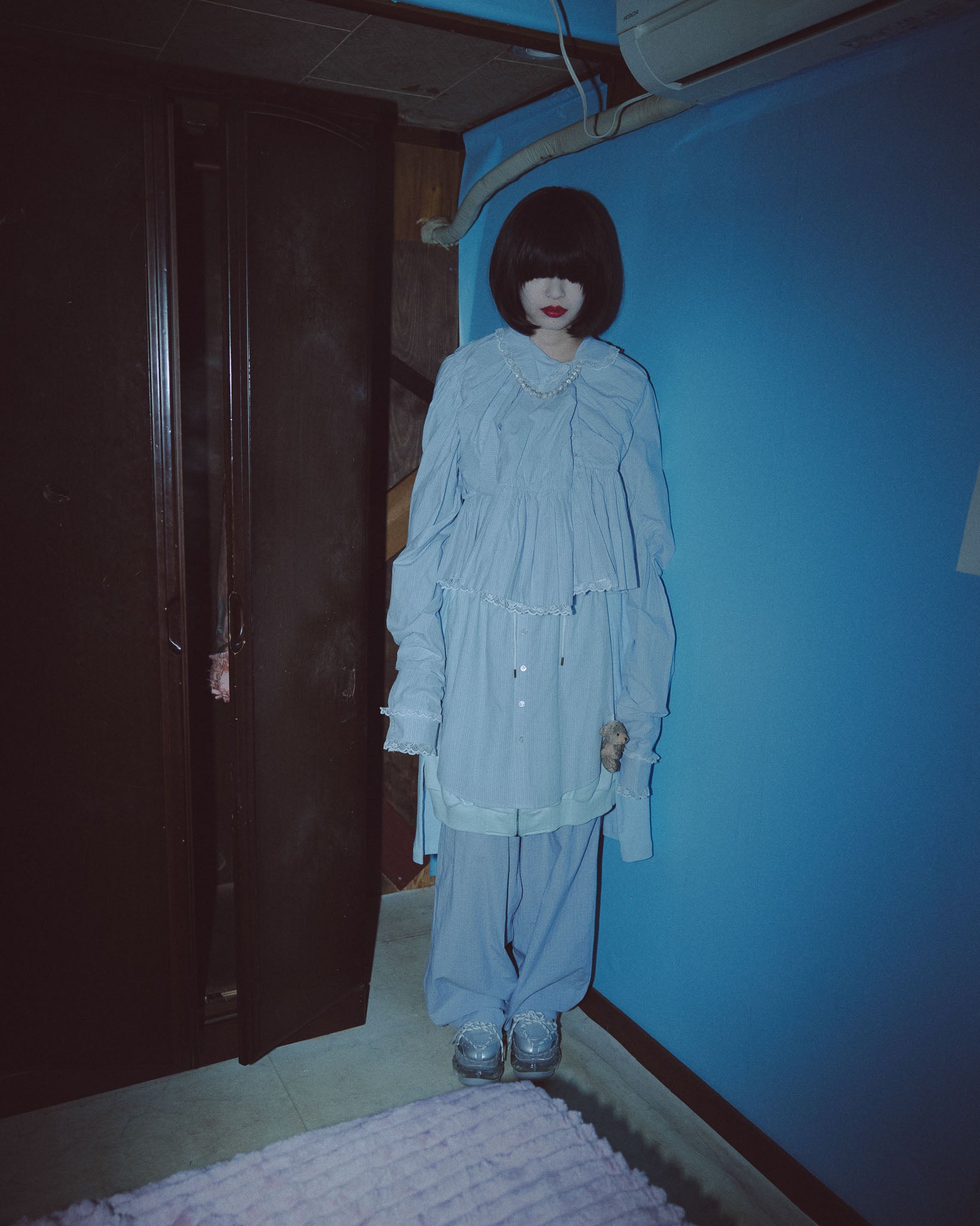Childish Pleats Shirt / Blue – MIKIOSAKABE & JennyFax