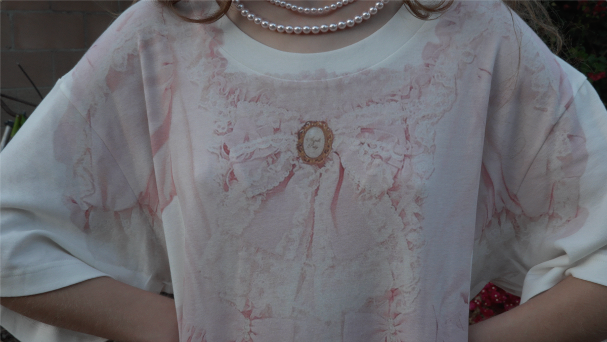 【SS27受注】Sweet Tiara Princess Dress Print / Pink / JFAPSS27T01
