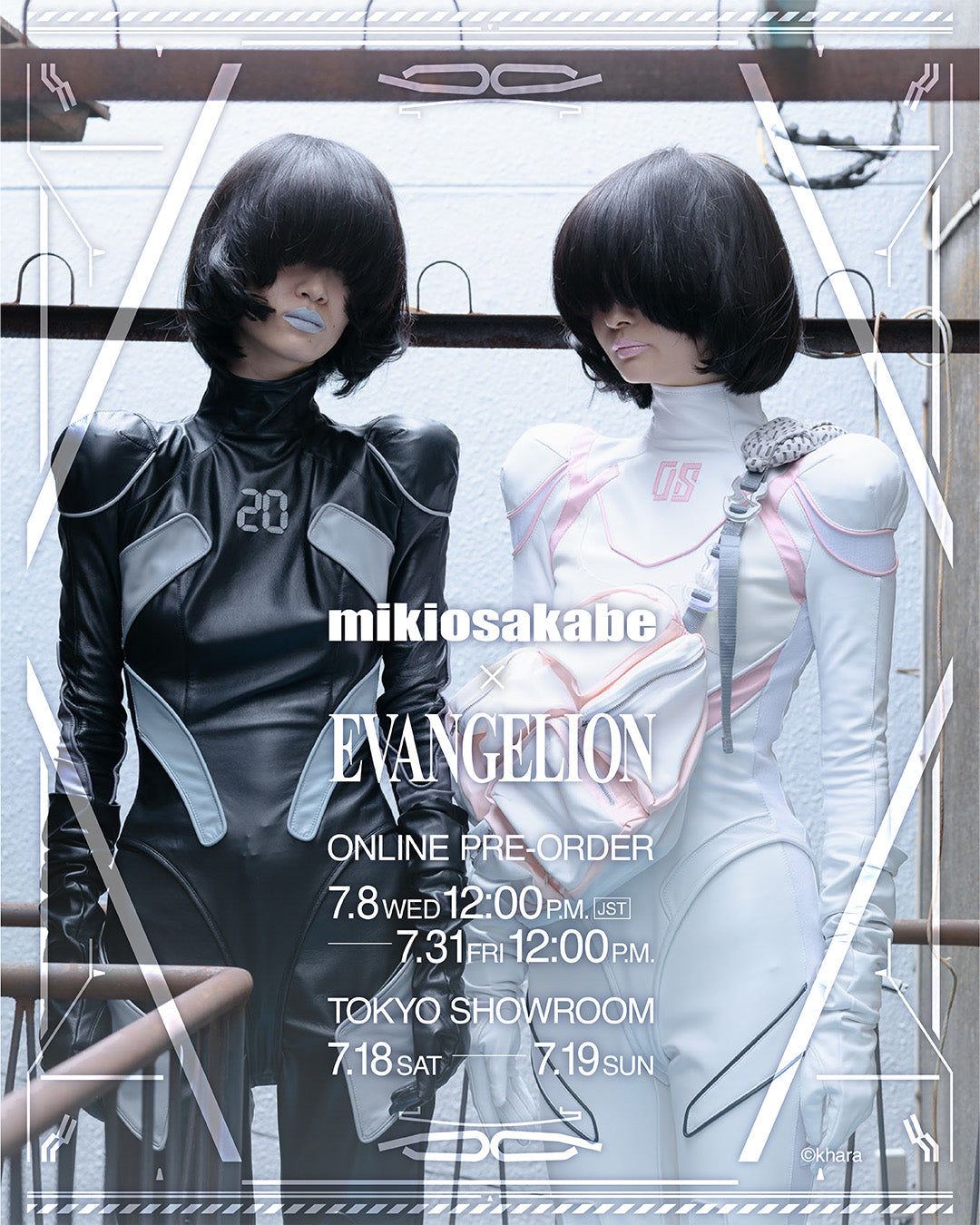 MIKIOSAKABE × EVANGELION – MIKIOSAKABE & JennyFax（ミキオサカベ