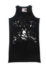 Shooting Stars Tank Top / Black
