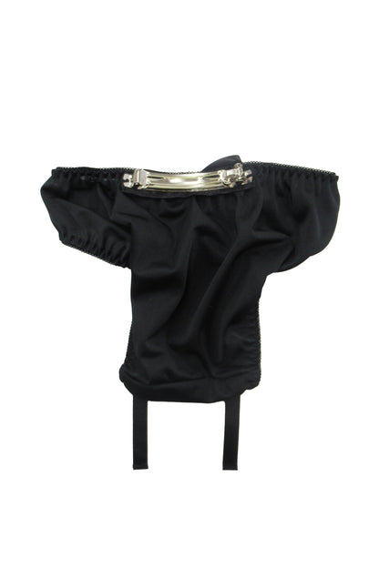 Panty Ribbon Bow / Black