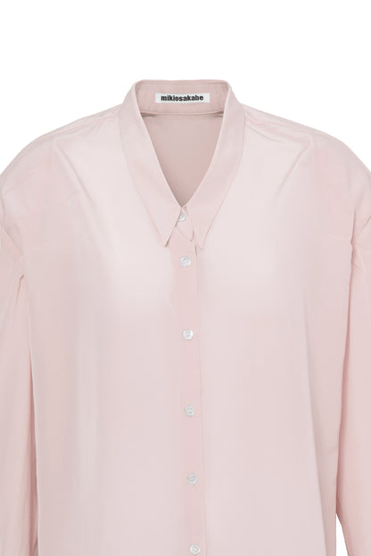 【AW26预购】Random Tuck 衬衫 / 粉色 / MSAW26B01