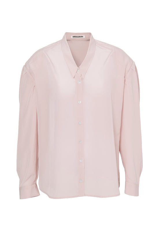 【AW26受注】Random Tuck Shirt / Pink / MSAW26B01