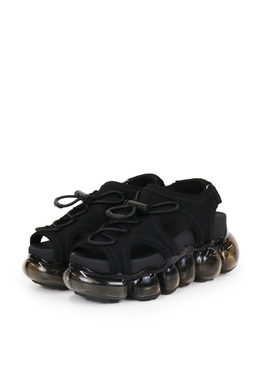 "Jewelry" Sandal / Black