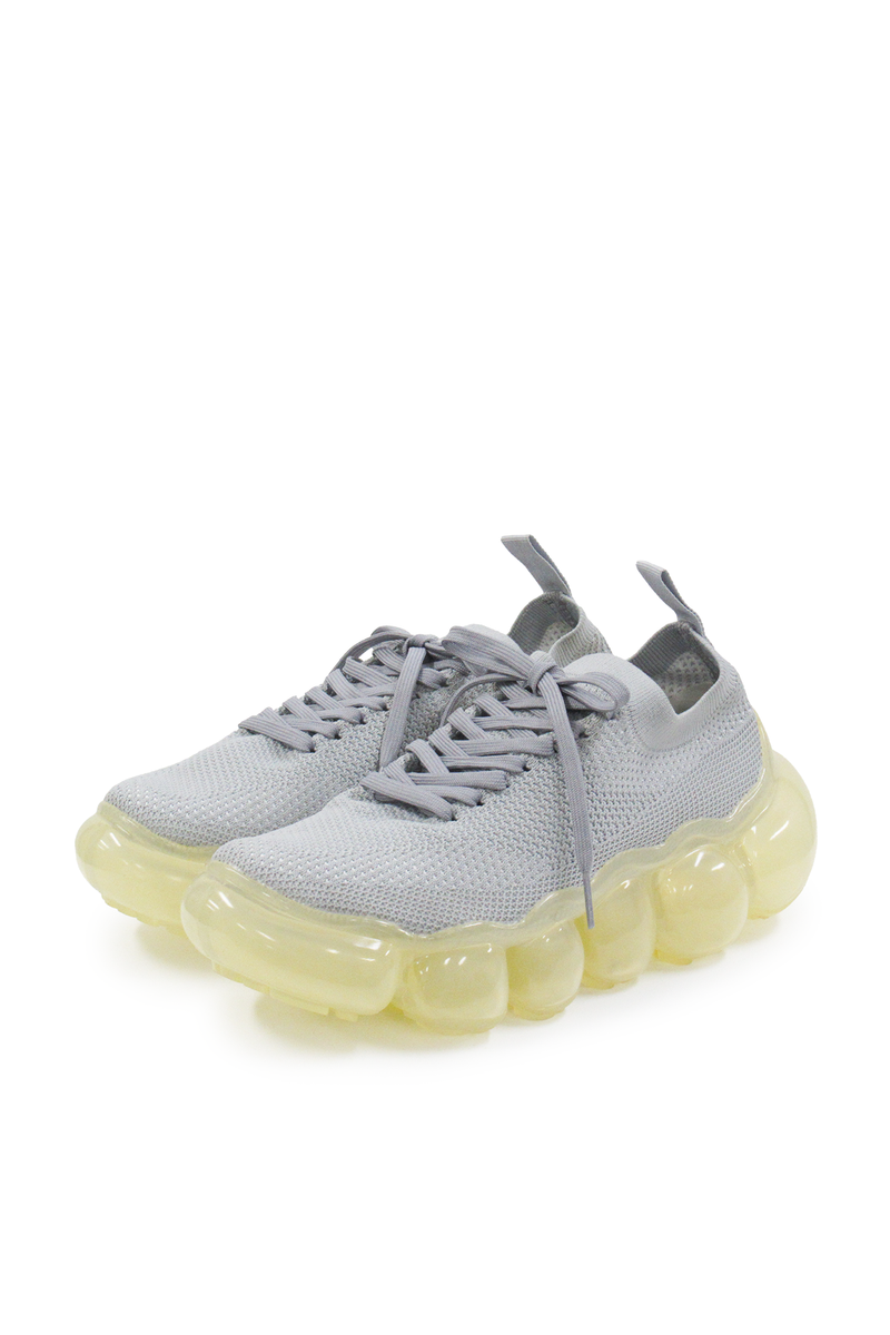 【Gifting】"Jewelry" Basic Shoes / Yellow Gray