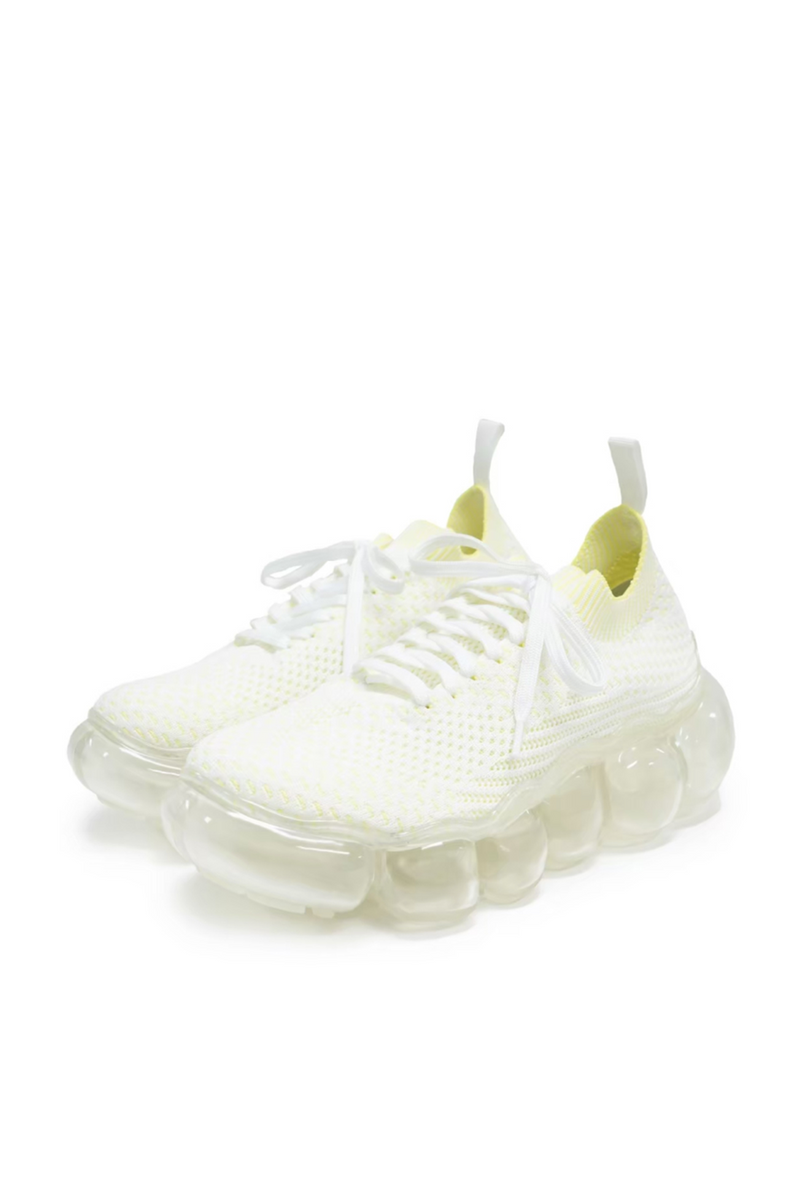 【Gifting】"Jewelry" Basic Shoes / Clear Yellow