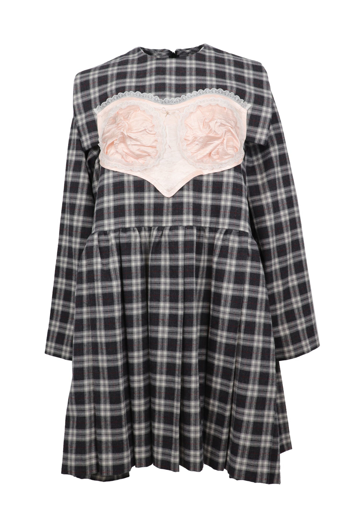 [AW26 Preorder] Riri Dress Check / Black / JFAW26D02