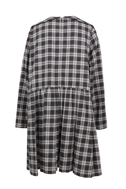 [AW26 Preorder] Riri Dress Check / Black / JFAW26D02