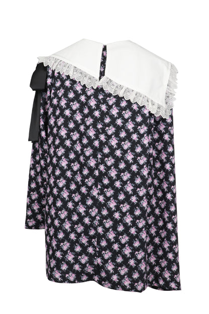 【AW26预购】Piano Girl Flower / 黑色 / JFAW26D031