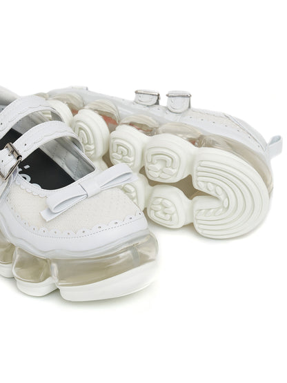 New "Jewelry" Mary Jane Sugar / White