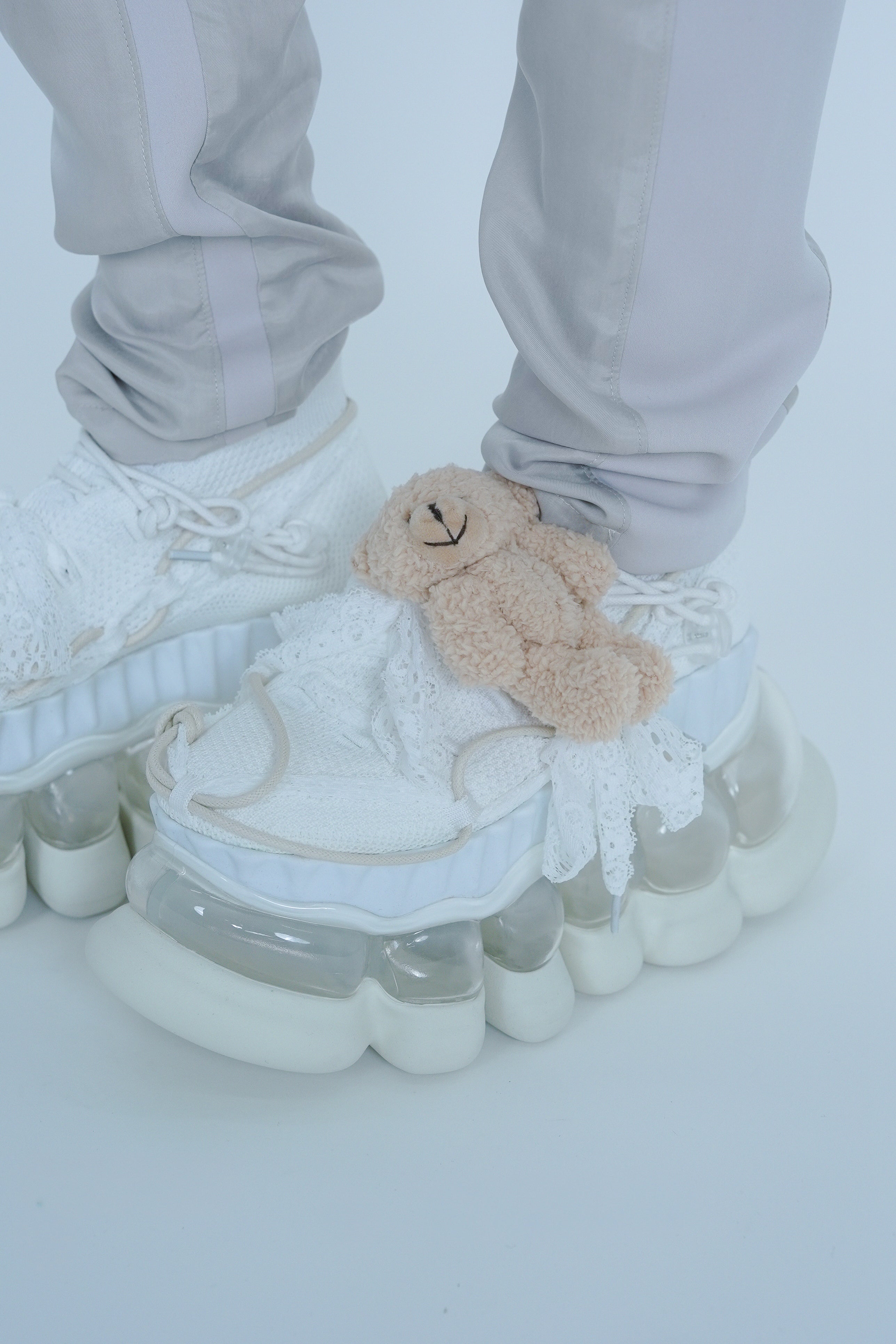 SS27受注】Jewelry Ark Tarte Bear Confusing Ⅱ / White / MSS27SH021