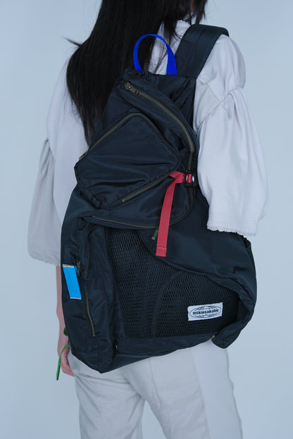 [SS27 Order] Twisted Backpack Ⅱ / Black / MSS27BAG01