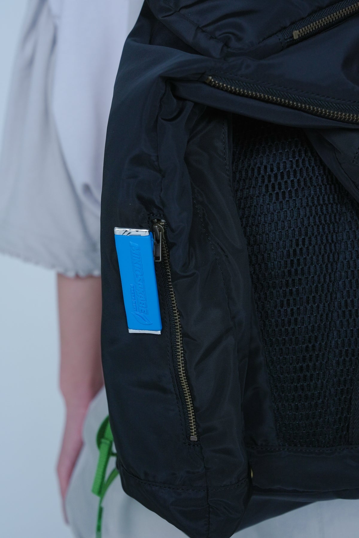 [SS27 Order] Twisted Backpack Ⅱ / Black / MSS27BAG01