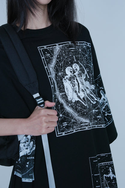 【SS27受注】Zodiac T-Shirt / Black / MSS27T02