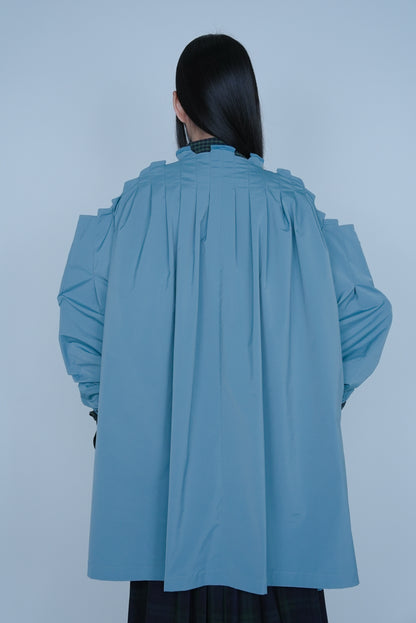 【SS27受注】Peak-Tuck Jacket / Ice Gray / MSS27JK05