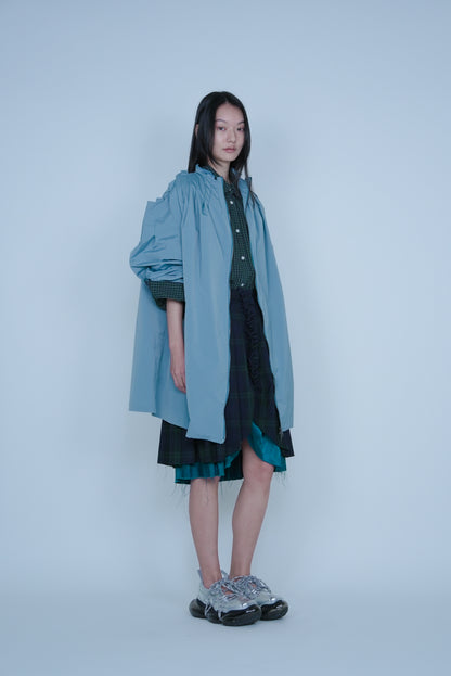 【SS27受注】Peak-Tuck Jacket / Ice Gray / MSS27JK05