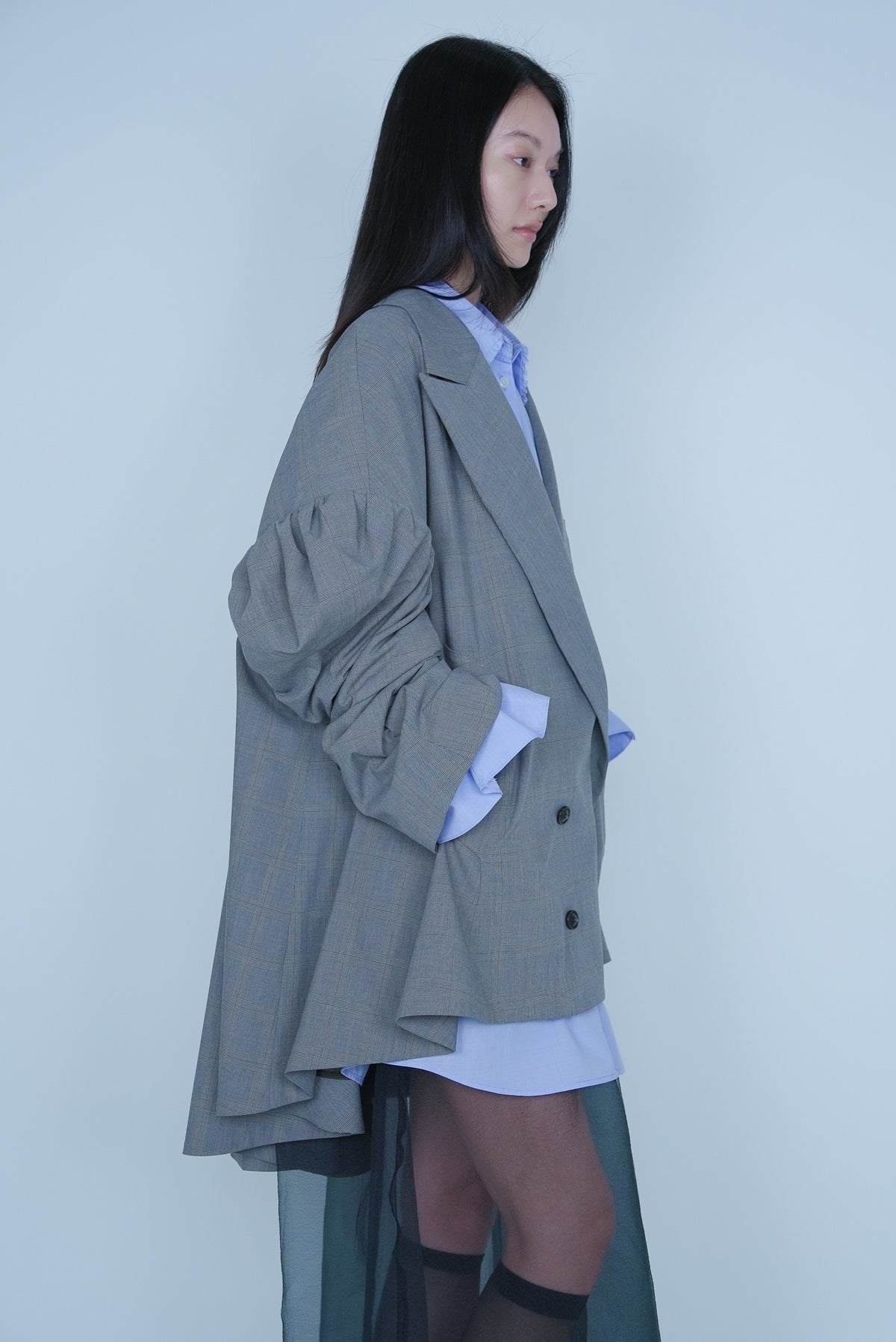 【SS27受注】Extra Flared Jacket / Beige / MSS27JK02
