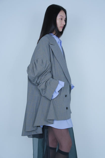 【SS27受注】Extra Flared Jacket / Beige / MSS27JK02