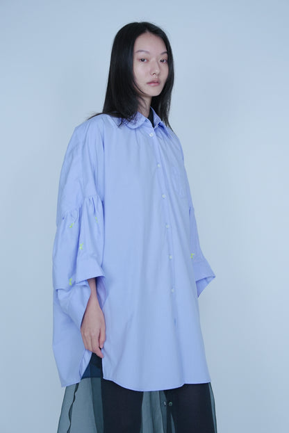 【SS27受注】Little Trick Shirt / Blue Check / MSS27B042