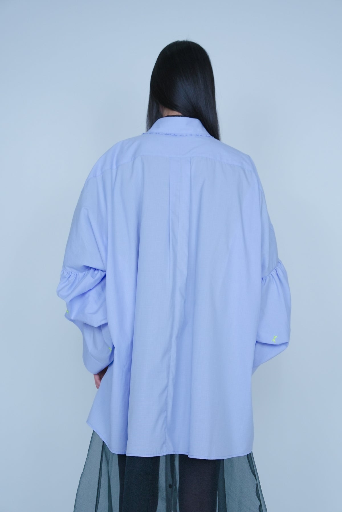 【SS27受注】Little Trick Shirt / Blue Check / MSS27B042