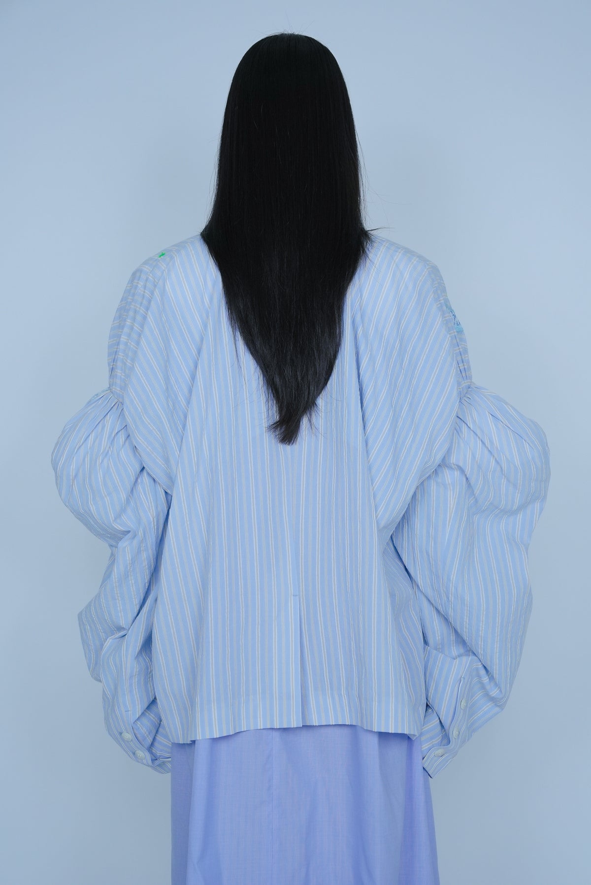 【SS27受注】Rabbit Collar Jacket / Blue / MSS27JK012