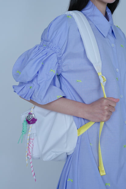 【SS27 Order】Confusing Back Pack / White / MSS27BAG02