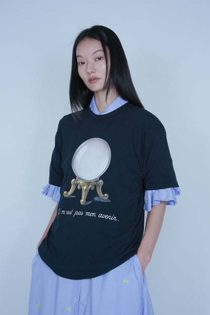 [SS27 Order] Crystal Ball T-Shirt / Black / MSS27T03