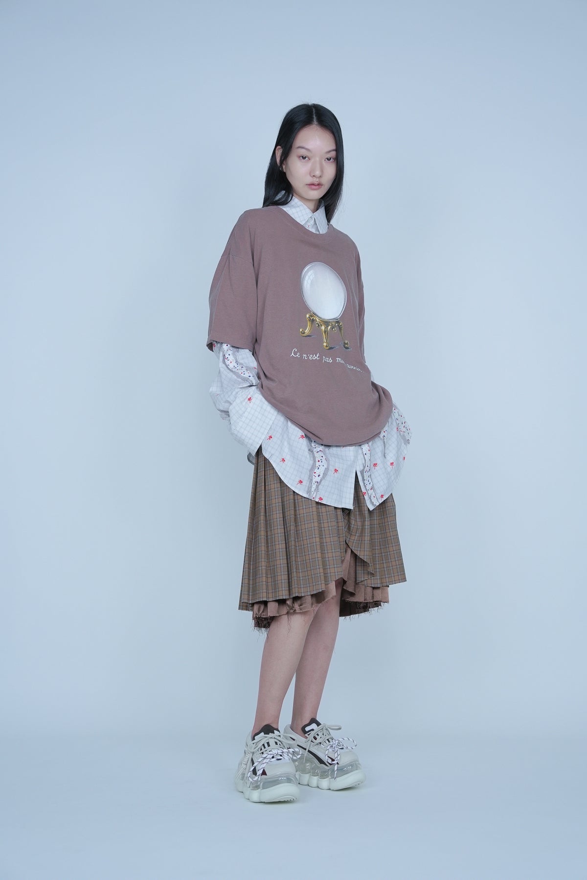 【SS27受注】Crystal Ball T-Shirt / Brown / MSS27T03