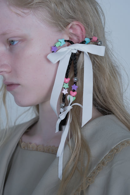 【SS27受注】Hairdo Ear Cuff / Pastel Combi / D'heygere x JennyFax / JFSS27ACC03