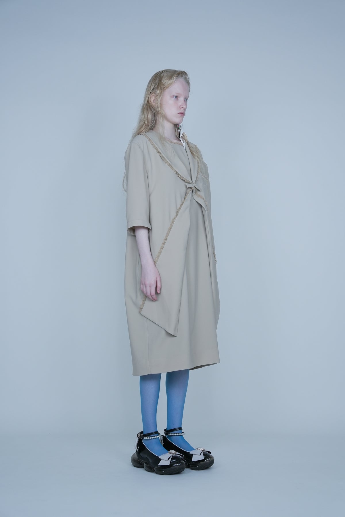 【SS27 Order】Wind Dress / Beige / JFSS27D03