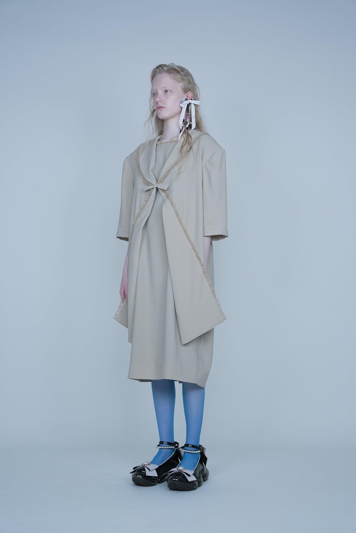 【SS27 Order】Wind Dress / Beige / JFSS27D03