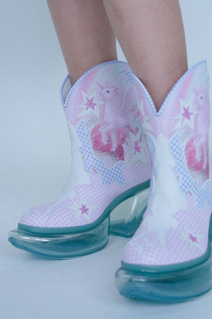 【SS27受注】Marfa Western Boots / Pastel / MSS27SH11