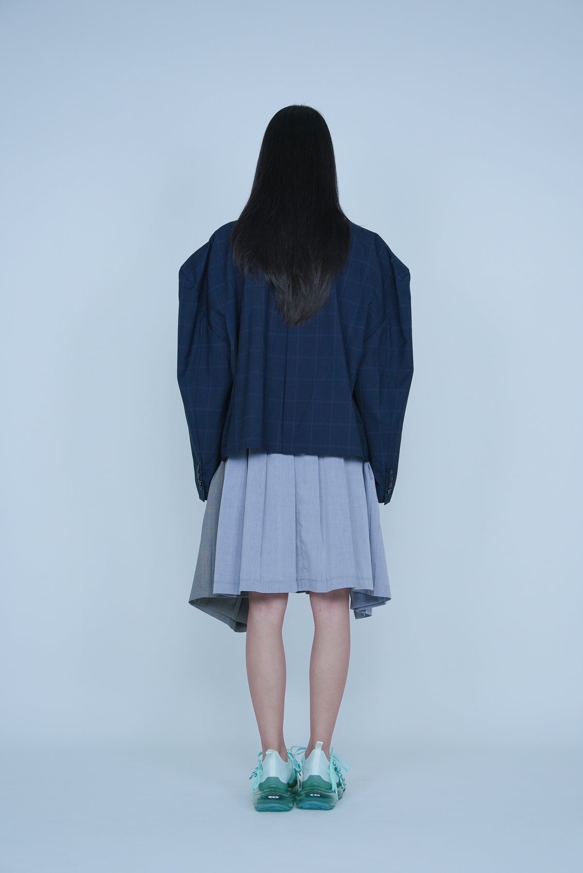 [SS27 Order] Bug Pleats Skirt / Brown / MSS27S03