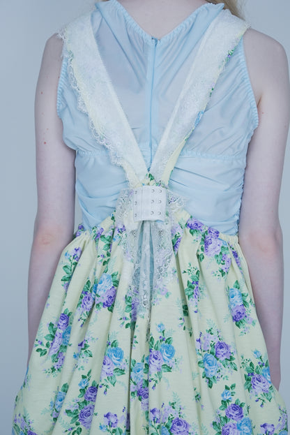 【SS27受注】Nana's Upscale Nickers Dress / Blue / JFSS27D06