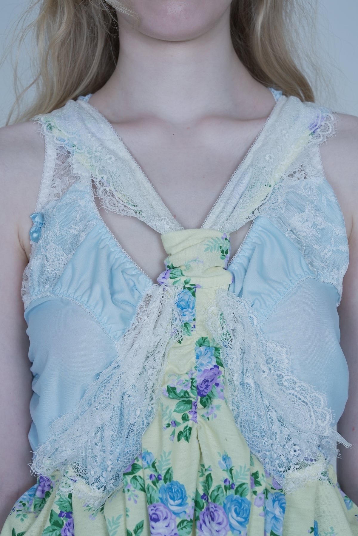【SS27受注】Nana's Upscale Nickers Dress / Blue / JFSS27D06