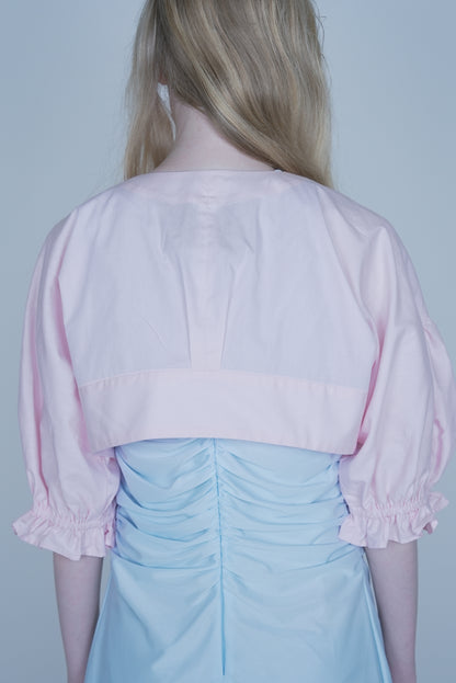 【SS27受注】High 5 Puff Blouse / Pink / JFSS27B021